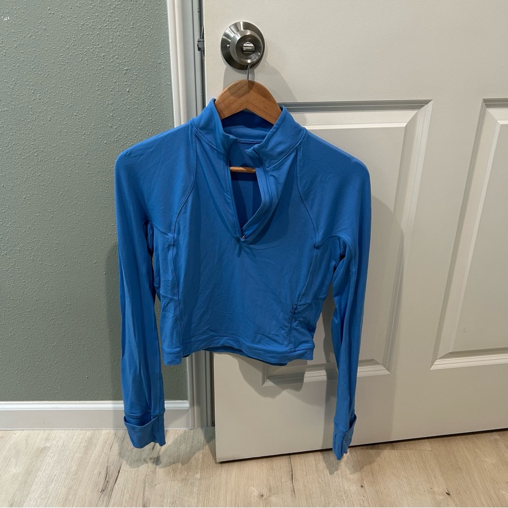 lululemon athletica Blue Long Sleeve Top
